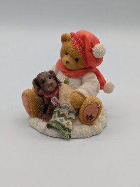 Cherished Teddies Lee You're a Bear's Best Friend (272167) 1997, Boy with Puppy